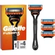 Бритва Gillette Fusion5 з 4 змінними картриджами (7702018556274/7702018610266) - зображення 1