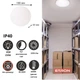 Світильник 25W led стельовий накладний круглий IP40 5000K ETRON 1-EIP-911 білий - зображення 2