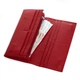 Женский кожаный кошелек на магните Dr.Bond HMLW501-2 Red - изображение 2