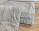 Набор турецких бамбуковых махровых полотенец Cestepe 50х90+70х140 Bamboo Aymira Silver - изображение 3