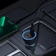 АЗП Автомобільний зарядний пристрій Baseus Golden Contactor Triple Fast Charger Car Charger 65W USB+2Type-C Сірий - зображення 6