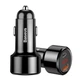 АЗП Автомобільний зарядний пристрій Baseus 45W USB + Type-C Magic Series Dual Quick Charge Car Charger QC 4.0 45W USB + Type-C Чорний - изображение 4