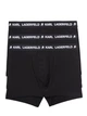Полубоксеры 3 шт. KARL LAGERFELD Чёрный S (77466) - изображение 1