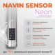 Полотенцесушитель электрический нержавеющий NAVIN Омега Sensor 530х600 (10-015033-5360) правый с таймером - изображение 4