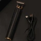 Професійна машинка тример для стрижки волосся для бороди VGR V-058 Pro Black + 4 Насадки - зображення 2
