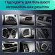 Автомобильный держатель для телефона в решетку крепления на дефлектор гравитационный для надежной фиксации смартфона от 4,5 до 7 дюймов Borofone - изображение 8