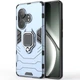 Чехол Fiji Ring для Realme GT 6 / GT 6T 5G (RMX3851 / RMX3853) бронированный с кольцом подставкой темно-синий - изображение 2