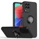 Чехол Fiji Colorframe для Samsung Galaxy M33 5G (M336) матовый бампер с кольцом подставкой Black-Red - изображение 1