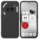 Чохол Fiji Full Soft Premium для Nothing Phone (2a) / (2a) Plus протиударний бампер з мікрофіброю Black - зображення 1