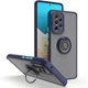 Чехол Fiji Colorframe для Samsung Galaxy A53 5G (A536) матовый бампер с кольцом подставкой Dark Blue - изображение 1