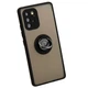 Чохол Fiji Colorframe для Samsung Galaxy S10 Lite (G770) матовий бампер з кільцем підставкою Black - зображення 1