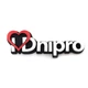 Магніт на холодильник "I Love Dnipro" — Я люблю Дніпро 9x3.3 см фанера/хдф - зображення 1
