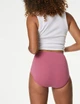 Набор трусиков Marks&Spencer высокая посадка Full briefs 10(38) 5 шт antique rose 0096 - изображение 5