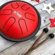Глюкофон MEINL Nino Mini Melody Steel Tongue Drum NINO980R (6") Red (R128487) - изображение 3