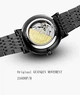 Механические мужские часы Guanqin Date Analog с автоматическим заводом и стальным ремешком - изображение 3