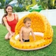 Детский круглый надувной бассейн Intex Ананас с надувным дном 102х102х94 см 45 л (58414) - изображение 2