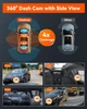 Видеорегистратор Vantrue N5 4К с 4 режимами парковки и записью на 360° - изображение 4