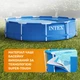 Каркасный круглый бассейн Intex 244х244х51 см 1828 л синий (28205) - изображение 3