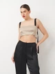 Топ женский Zara 3429/965 M Бежевый (03429965307035) - изображение 1