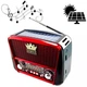 Портативный многофункциональный радиоприемник GOLON RX-455S с USB, SD радио с аккумулятором и солнечной панелью - изображение 1
