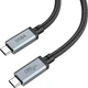 Кабель USB4 2 метри Hoco US05 Type-C to Type-C 100w 40 Gbit - зображення 1