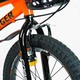 Детский двухколёсный велосипед CORSO TAYGER TG-11360 18" дюймов, алюминиевая рама, съемные страховочные колеса, дисковые тормоза, Оранжевый - изображение 5