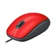 Мышка проводная Logitech M110 Silent (910-005489, 910-006759) красная - изображение 2