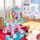 Ігровий набір SD Toys Baby care suit Догляд за лялькою 3в1 візок для малюка світлові звукові ефекти - зображення 1