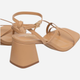 Sandały damskie na słupku ALDO 13655414-259 37 (6.5US) 23.4 cm Ciemnobeżowe (57005591491) - obraz 4