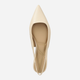 Baleriny damskie bez pięty ALDO 13741495-280 39 (8.5US) 25.1 cm Beżowe (58822878482) - obraz 4