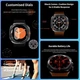 Смарт годинник XO-Watch Ultra AMOLED |1.43", 466x466, BT Call, Track, HeartRate, IP68| Black - зображення 4