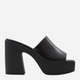 Klapki mule damskie na obcasie ALDO 13542926-007 40 (9US) 25.5 cm Czarne (684070891593) - obraz 1