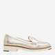 Loafersy damskie skórzane ALDO 13542980-042 39 (8.5US) 25.1 cm Srebrne (684070910713) - obraz 1