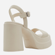 Sandały damskie na platformie ALDO 13573915-110 36 (6US) 23 cm Białe (747544360886) - obraz 4