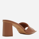 Klapki mule damskie na obcasie ALDO 13578772-240 41 (10US) 26.4 cm Brązowe (747544398520) - obraz 4