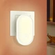 Ночник в розетку Veron U2 (220в, 0.5W, 3500К, 360°, регулювання яскравості, датчик світла, економний світильник) - Білий - зображення 5