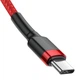 Кабель Type-C to Type-C Baseus Cafule PD2.0 60W 1m Red (CATKLF-G09) - изображение 4