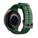 Ремінець для Zepp E - темно-зелений / ширина кріплення 20мм / силікон / Watchbands Crag (W50-5WB45400502) - зображення 1