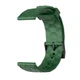 Ремінець для Zepp E - темно-зелений / ширина кріплення 20мм / силікон / Watchbands Crag (W50-5WB45400502) - зображення 5