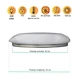 LED світильник 24W 330х90 4500К накладний ULM R02-S-300-24 - зображення 2