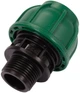 Муфта для пластиковых труб FLO 25&nbsp;мм x 3/4" НР полипропилен (88850_fl) - изображение 1