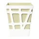 Вазон Idel Flowerbox квадратний фісташковий/білий 17см (740040) - изображение 2
