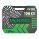 Профессиональный набор инструментов в кейсе Winso Pro 1/2", 1/4", 3/8" 72T, CR-V, 150ед. 924150 - изображение 4