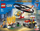 Конструктор LEGO City Fire Пожежний загін на вертольоті 93 деталі (60248) - зображення 1