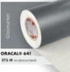 Пленка самоклеющаяся ORACAL Серия 641 матовая 076 серая телеком30х100 см - изображение 1