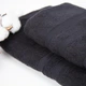 Полотенца хлопковые ПЕТ 50х90/70х140 см 2 шт (500 г/м2) Black - изображение 3