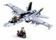 Конструктор блочный Sluban Палубный истребитель F/A-18E Super Hornet 682 детали 1 фигурка M38-B0928 - изображение 2