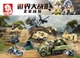 Конструктор блочный Sluban Сражение в Африке 552 детали 5 фигурок M38-B0812 - изображение 7