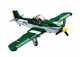 Конструктор блочный Sluban Истребитель P-51 Mustang 323 детали 1 фигурка M38-B0857 - изображение 3