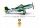 Конструктор блочный Sluban Истребитель P-51 Mustang 323 детали 1 фигурка M38-B0857 - изображение 5